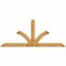 Ekena Millwork Richland Rough Sawn Timber Gable Bracket, Western Red Cedar, 108"W x 45"H x 4"D x 6"F, 10/12 Pitch GBW108X45X0406RIC00RWR - alternate 1